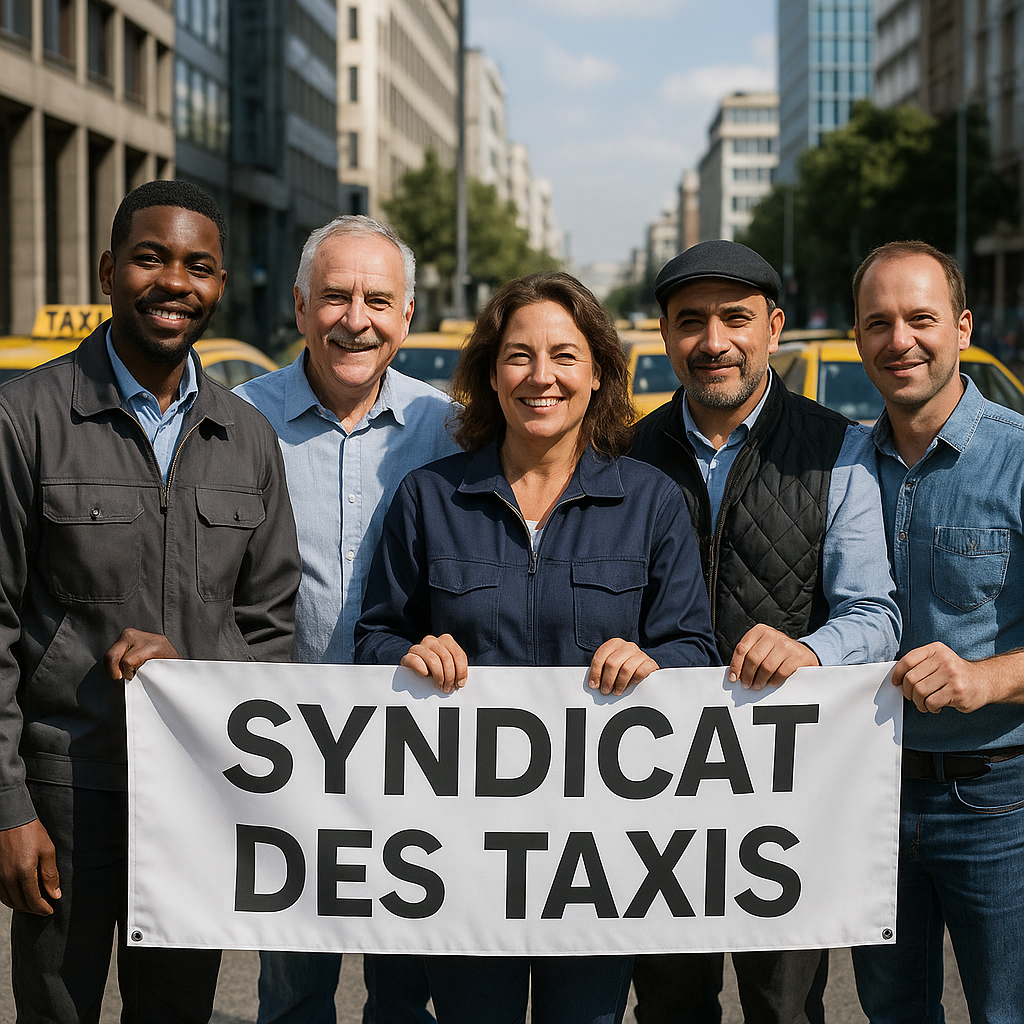 Manifestation de taxis